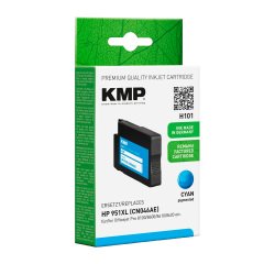 Cartucho KMP compatible con HP 951XL cian