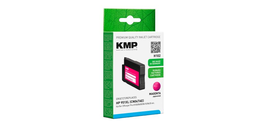 Cartucho KMP compatible con HP 951XL magenta