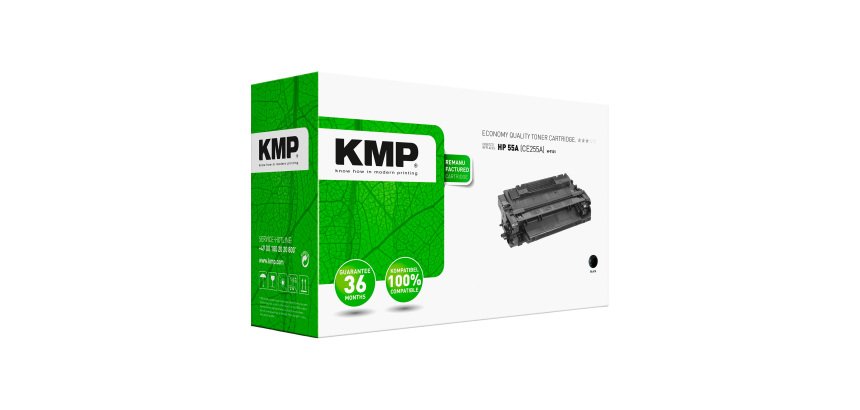 Tóner KMP compatible HP55A (CE255A) negro