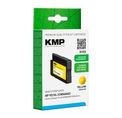 Cartucho KMP compatible con HP 951XL amarillo