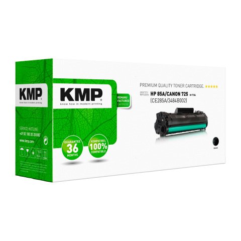 Tóner KMP compatible con HP85A (CE285A) negro