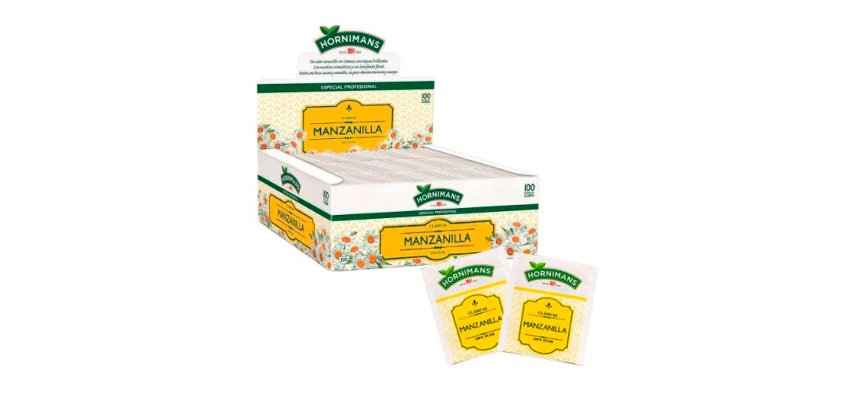 Manzanilla Hornimans - Caja 100 filtros