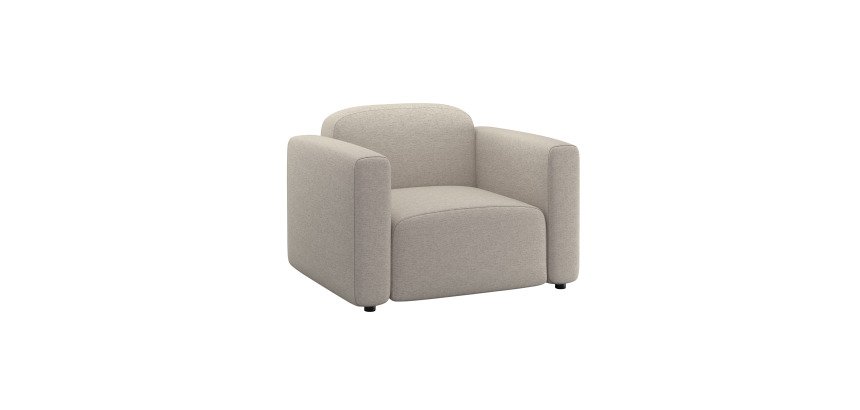 Fauteuil modulable Neom écru