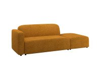 Canapé modulable Neom tissu - 2 places avec terminal L.244 cm