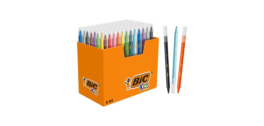 Feutre Bic Kids Visa - Boite de 84