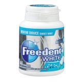 Chewing gum white menthe douce Freedent - Boîte de 46 dragées