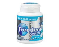 Chewing gum white menthe douce Freedent - Boîte de 46 dragées