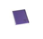 Cahier spirales Linicolor Evolutiv'book A5 16 x 21 cm perforé - petits carreaux - 180 pages