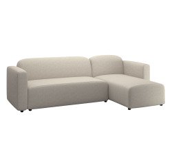 Canapé modulable Neom - 3 places avec méridienne droite ou gauche L.263 cm