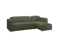 Canapé modulable Neom - 3 places avec méridienne droite ou gauche L.263 cm