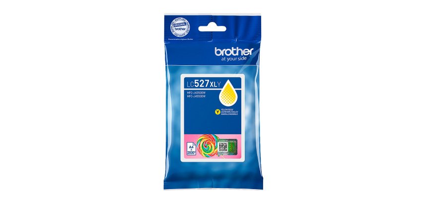 BROTHER LC527XL cartridge hoge capaceiteit afzonderlijke kleuren voor inkjetprinter