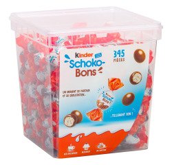 Schokobon Kinder - Boîte de 2 kg - 345 pièces