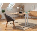 Table multi-usages pliante L 120 x P 80 cm