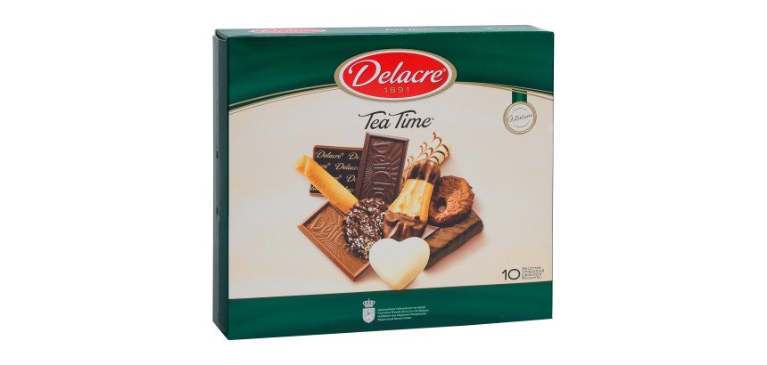 Assortiment de biscuits Tea Time Delacre - Boîte de 300 g