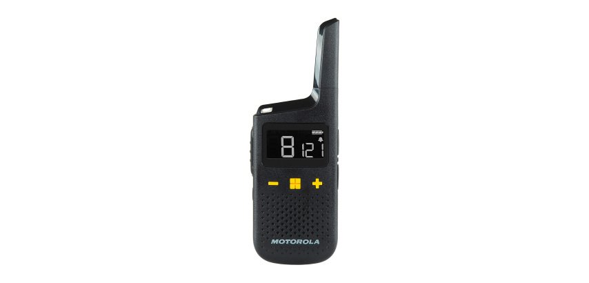 Motorola XT185 Zwei-Wege-Radio 16 Kanäle Schwarz Pack von 2