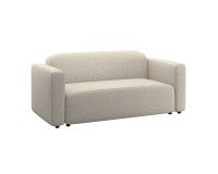 Canapé modulable Neom 2 places écru 188 cm