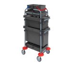 Kit Carrello pulizie strizzatore VDM e accessori - per la sanità
