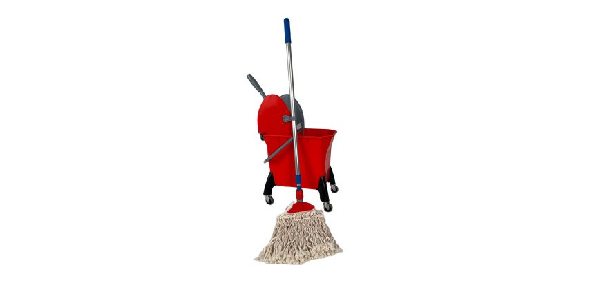 Kit Carrello pulizie strizzatore VDM e accessori - per Ho.Re.Ca.