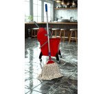 Kit Carrello pulizie strizzatore VDM e accessori - per Ho.Re.Ca.