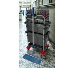 Kit Carrello pulizie strizzatore VDM e accessori - per la sanità
