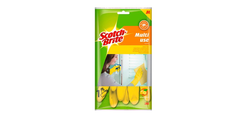 Scotch-Brite™ Guantes multiuso, amarillos - el par
