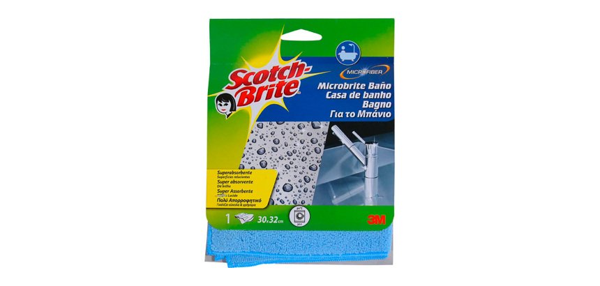 Scotch-Brite™ Microfibra Bathroom Wipe para baños