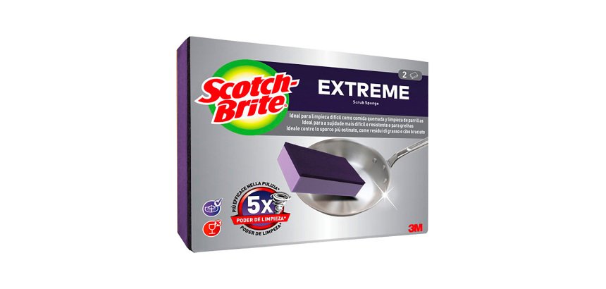 Scotch-Brite® Estropajo Extreme - paquete de 2