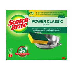 Scotch-Brite® Estropajo Classic Scrub Sponge - paquete de 2
