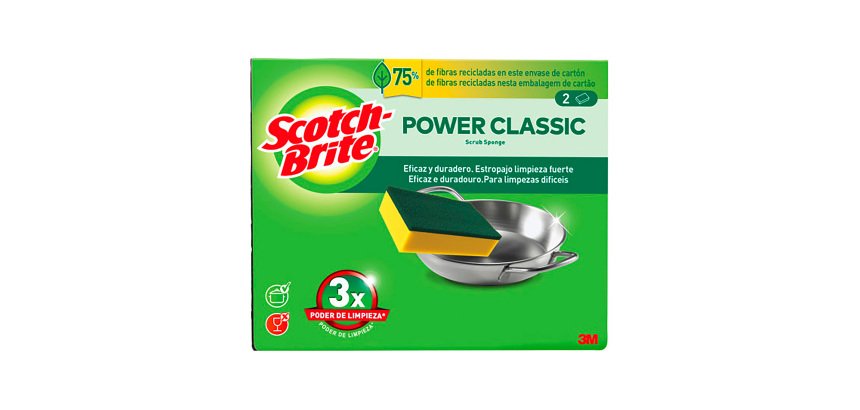 Scotch-Brite® Estropajo Classic Scrub Sponge - paquete de 2