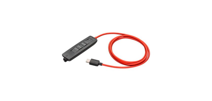 HP Poly Commandes sur cordon USB-C Poly Blackwire 3200