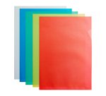 Hemd Ecke Kunststoff A4 genarbtes Polypropylen 12/100 farblich sortiert - Schachtel mit 100