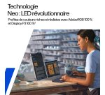 HP Series 5 Pro WQXGA Portable Monitor - 514pn écran plat de PC 35,6 cm (14") 2560 x 1600 pixels LCD Argent