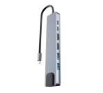 Hub USB-C 7 en 1 double écran 4K - iClick T'nb