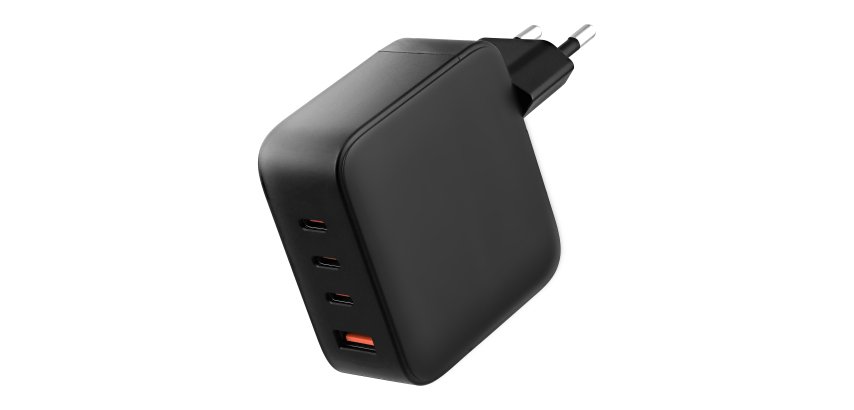140 W GaN-Ladegerät 3xUSB-C und 1xUSB-A Kabel inklusive T'nb