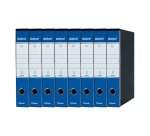 Registratore Protocollo dorso 5 cm Oxford Esselte in cartone 2 anelli A4 blu 6 pezzi