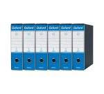 Registratore Commerciale dorso 8 cm Oxford Esselte in cartone 2 anelli A4 azzurro 6 pezzi
