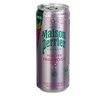 Eau gazeuse Maison Perrier Forever framboise 33 cl - 24 canettes