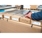 Marqueur permanent Edding 2200C pointe biseautée de 1 à 5 mm noir