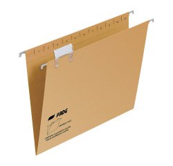 Carpetas colgantes para cajones recicladas 36,5 x 24 cm Folio+ Fade Lomo V - Paquete de 50