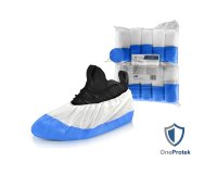 Overschoenen van PP/PE 44 cm - zakje van 50