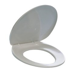 Toilet seat universal Durable, white