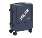 Maleta de viaje rígida MILAN since 1918 con compartimento exterior