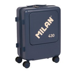 Maleta de viaje rígida MILAN since 1918 con compartimento exterior