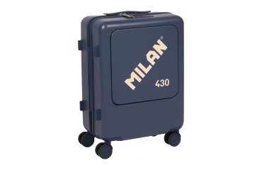 Maleta de viaje rígida MILAN since 1918 con compartimento exterior