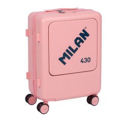 Maleta de viaje rígida MILAN since 1918 con compartimento exterior