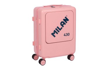 Maleta de viaje rígida MILAN since 1918 con compartimento exterior