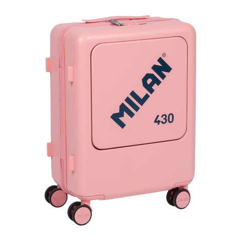 Maleta de viaje rígida MILAN since 1918 color rosa