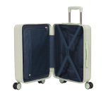 Maleta de viaje rígida MILAN since 1918 con compartimento exterior