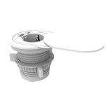 Toma Carga Encastrable + USB A/C Ø 60/80 cm Fellowes con tapa