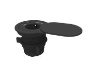 Toma Carga Encastrable + USB A/C Ø 60/80 cm Fellowes con tapa